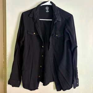 Black Flannel size medium wonder nation